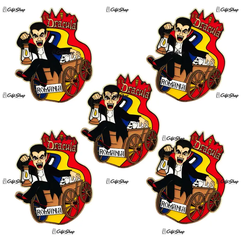 Dracula romania, magnet decor, model mgs196